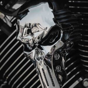 Motorcycle Skull Ignition Coil Cover | Harley M8 Engine 2018-after Softail, 2024-after 117/121 Touring