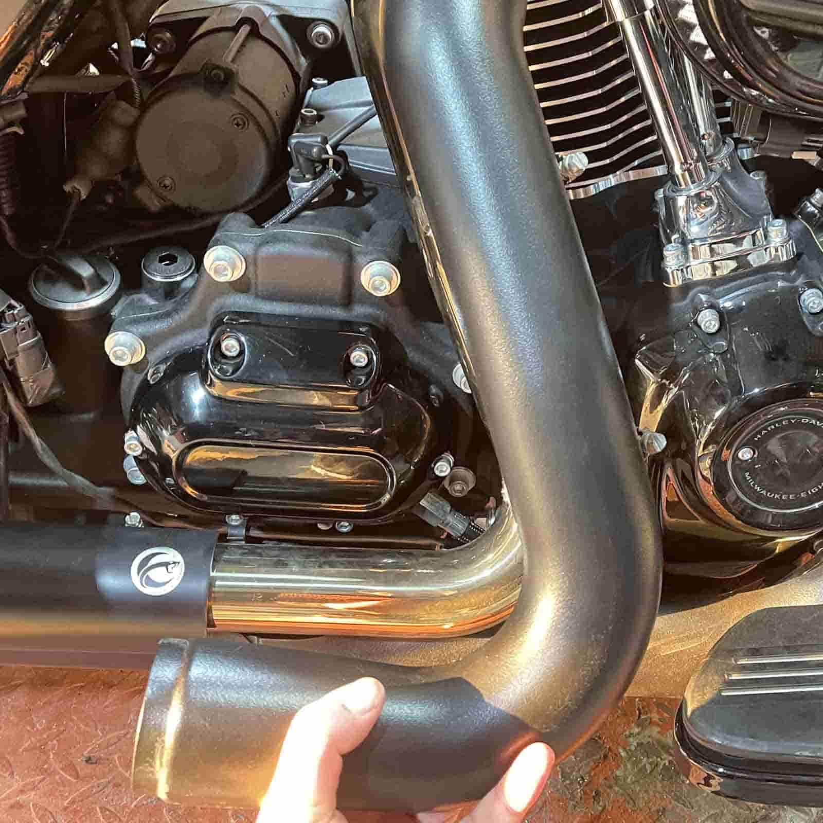 Harley Front Exhaust Heat Shield Liner | 2017-2024 Touring Road King Road Glide Street Glide Electra Glide - Image 6