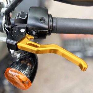 Easy Pull Shorty Harley Brake & Clutch Levers for Harley 2021-2023 Touring, 2018-2024 Softail