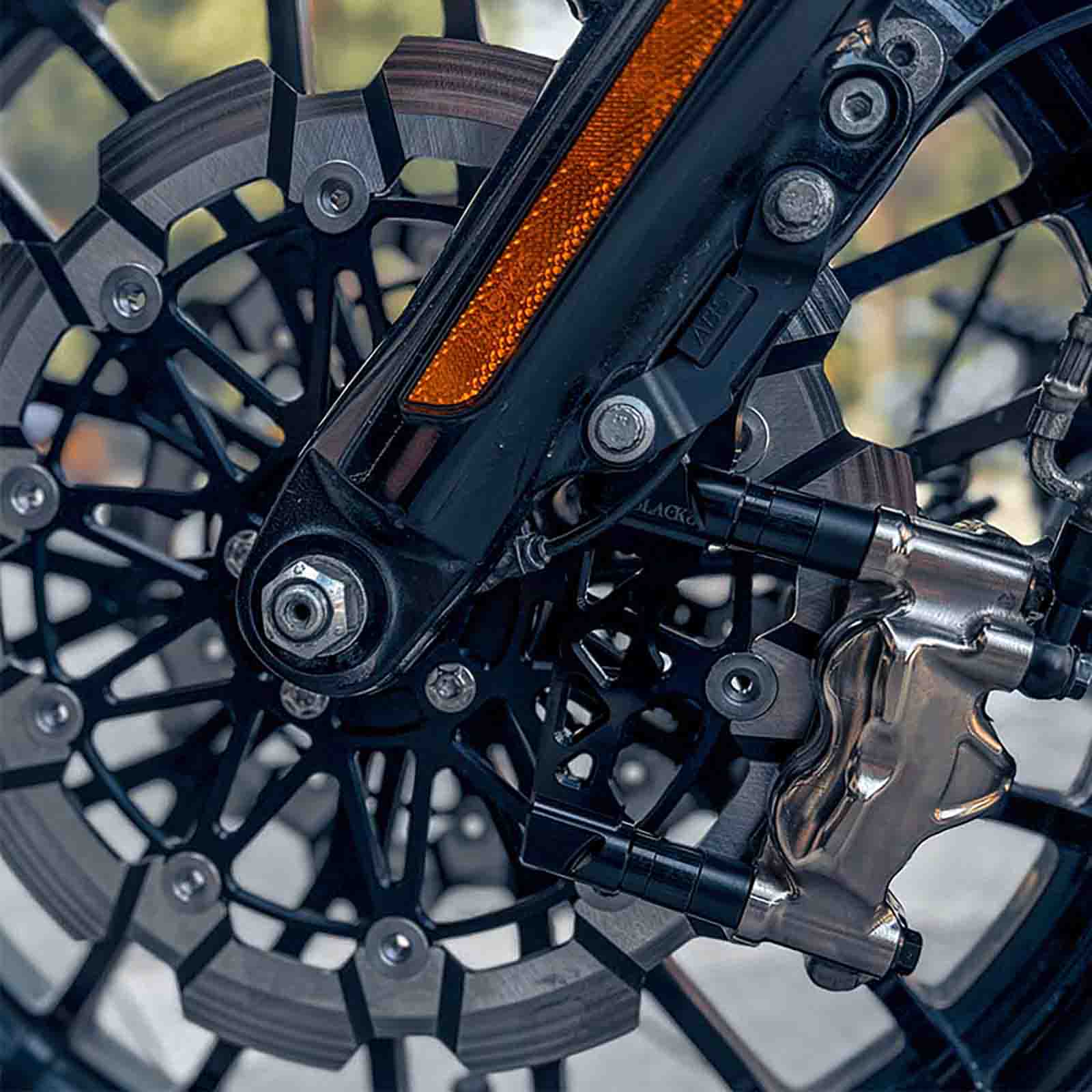 13" Front Rear Brake Rotor for Harley 2017-2023 Road Glide Street Glide Road King Electra Glide Ultra Limited Tri Glide with 11.8-inch Rotors - Image 2