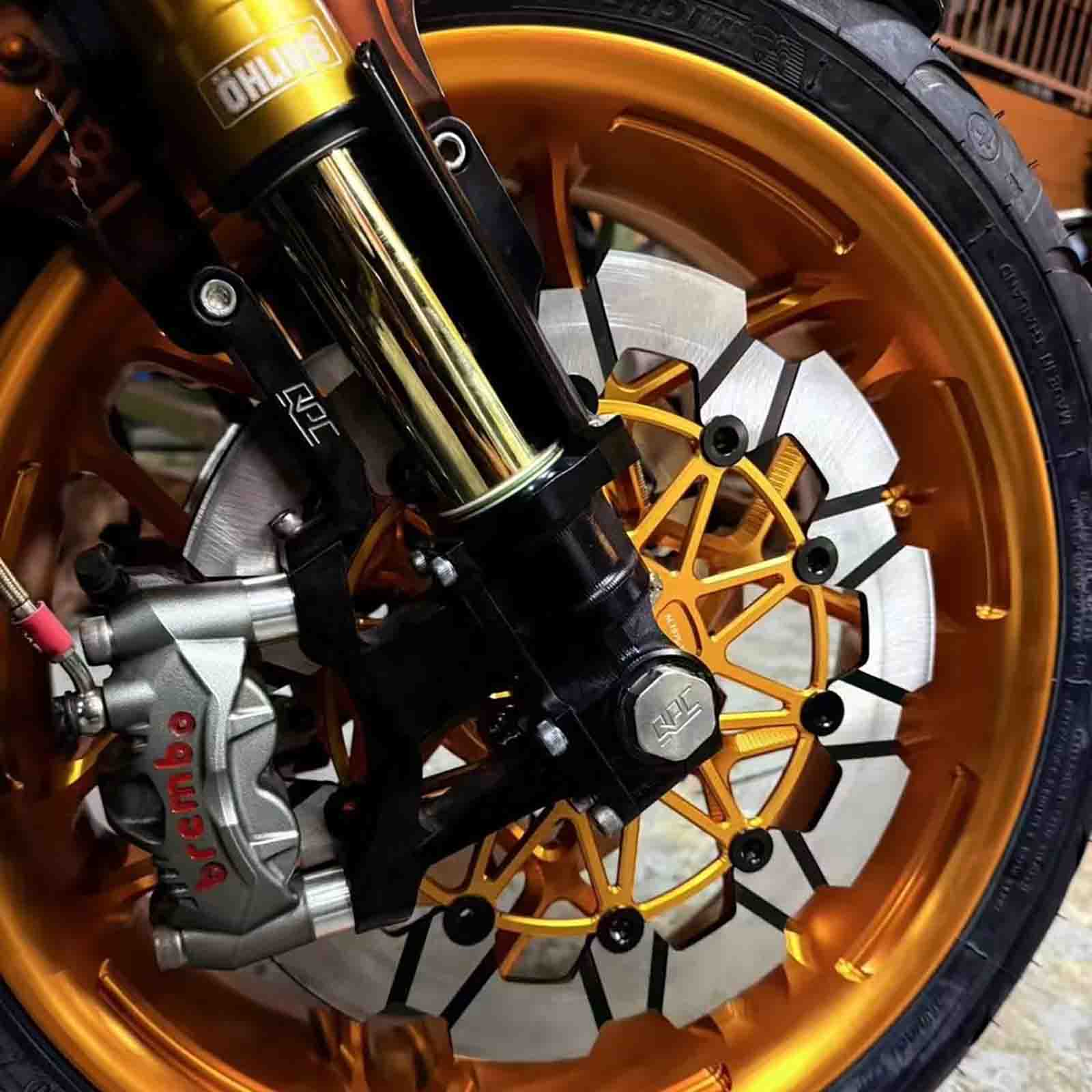 13" Front Rear Brake Rotor for Harley 2017-2023 Road Glide Street Glide Road King Electra Glide Ultra Limited Tri Glide with 11.8-inch Rotors - Image 10