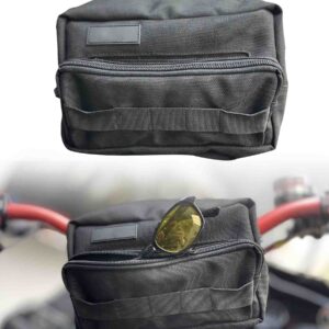 Waterproof Motorcycle Handlebar Bag | Universal T-Bar Storage Bag