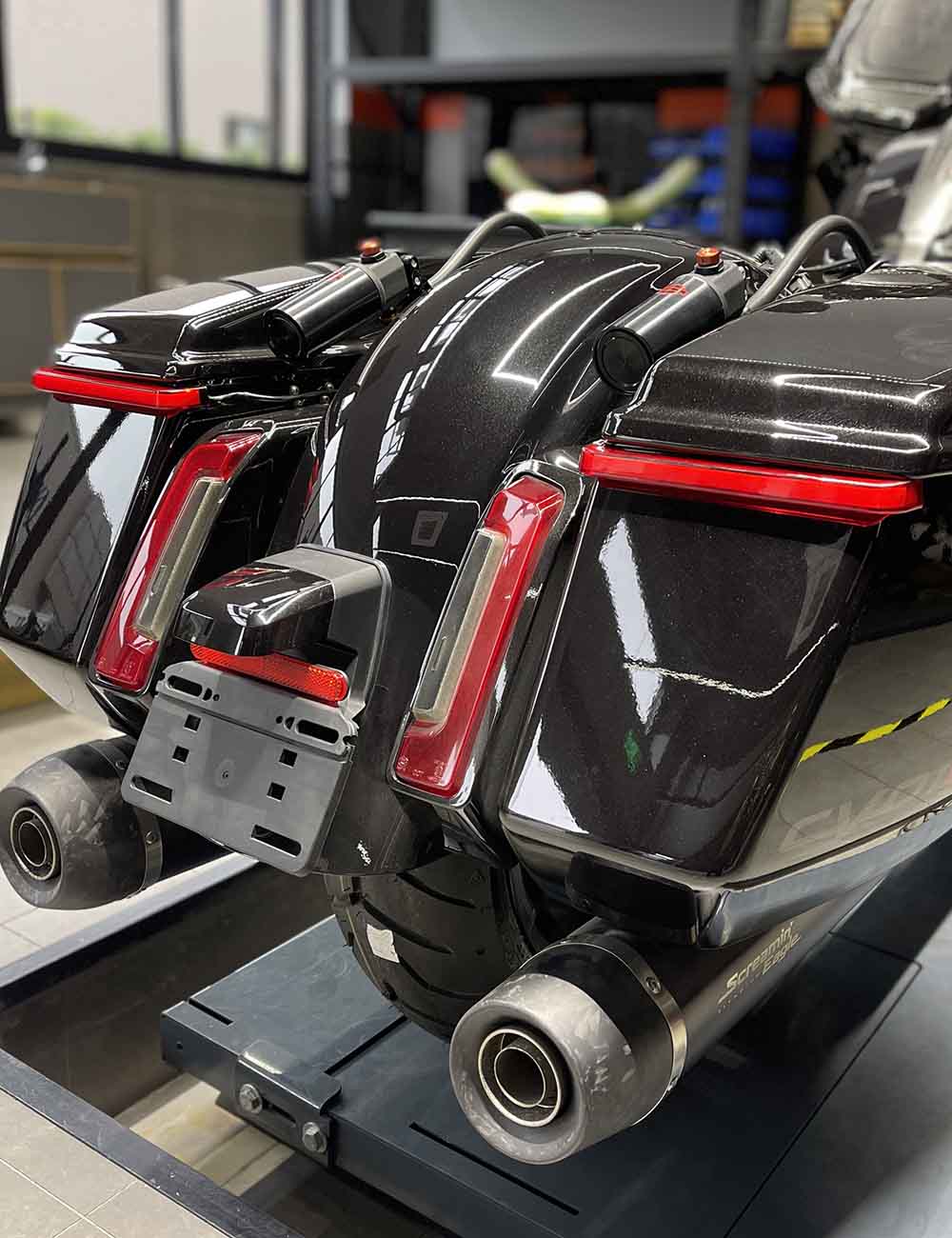 LED Saddlebag Tail Lights for 2023-2025 Harley Touring Street Glide Road Glide - Image 7