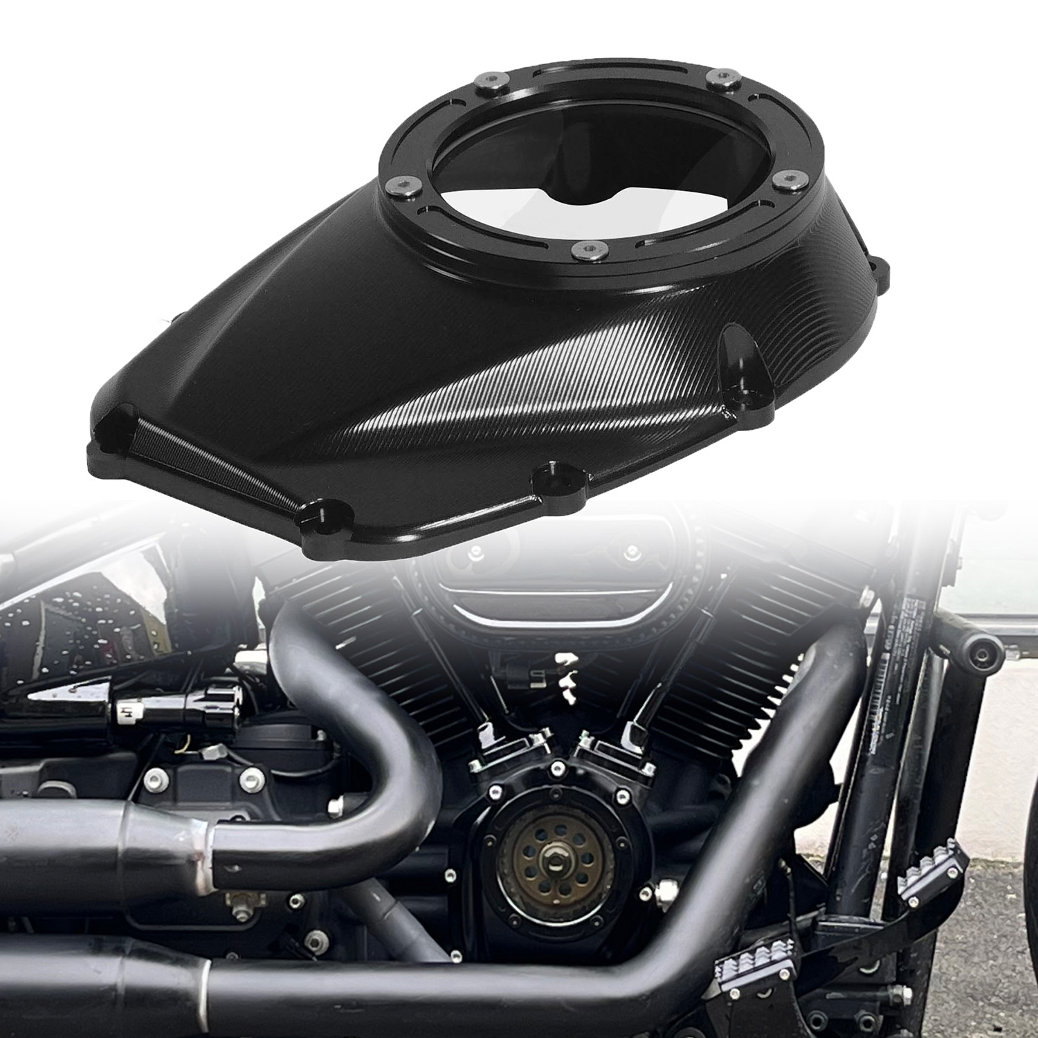 Transparent Camshaft Cover | 2017-2023 Harley M8 Engine All Models