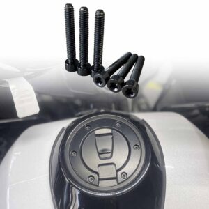 Titanium Alloy Motorcycle Gas Fuel Tank Cap Bolts | Harley 2023-2024 Road Glide/Street Glide CVO Pan America Sportster S