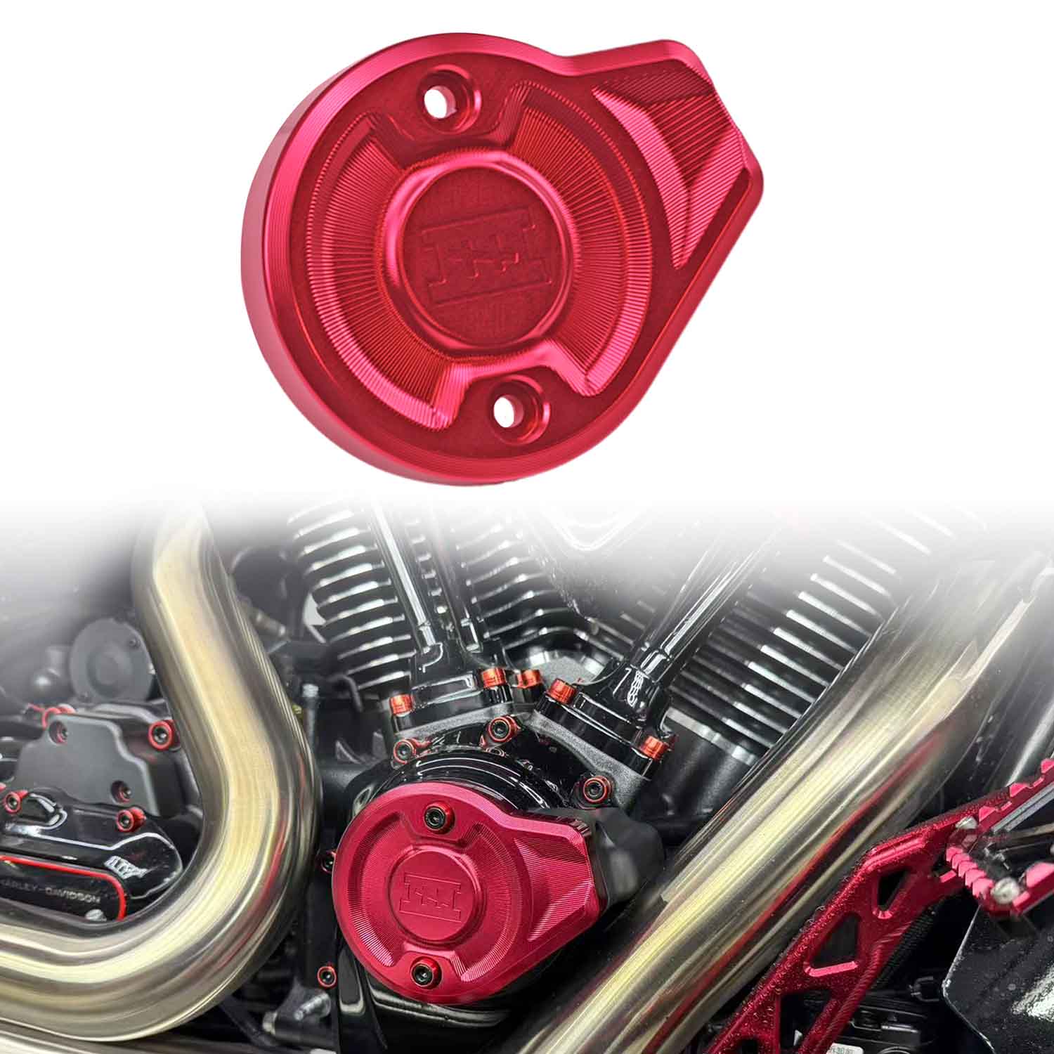 Camshaft Cover | Aluminum Alloy | 2023-after 121 CVO, 2024-after 117 Road Glide Street Glide, 2025-after Softail Models