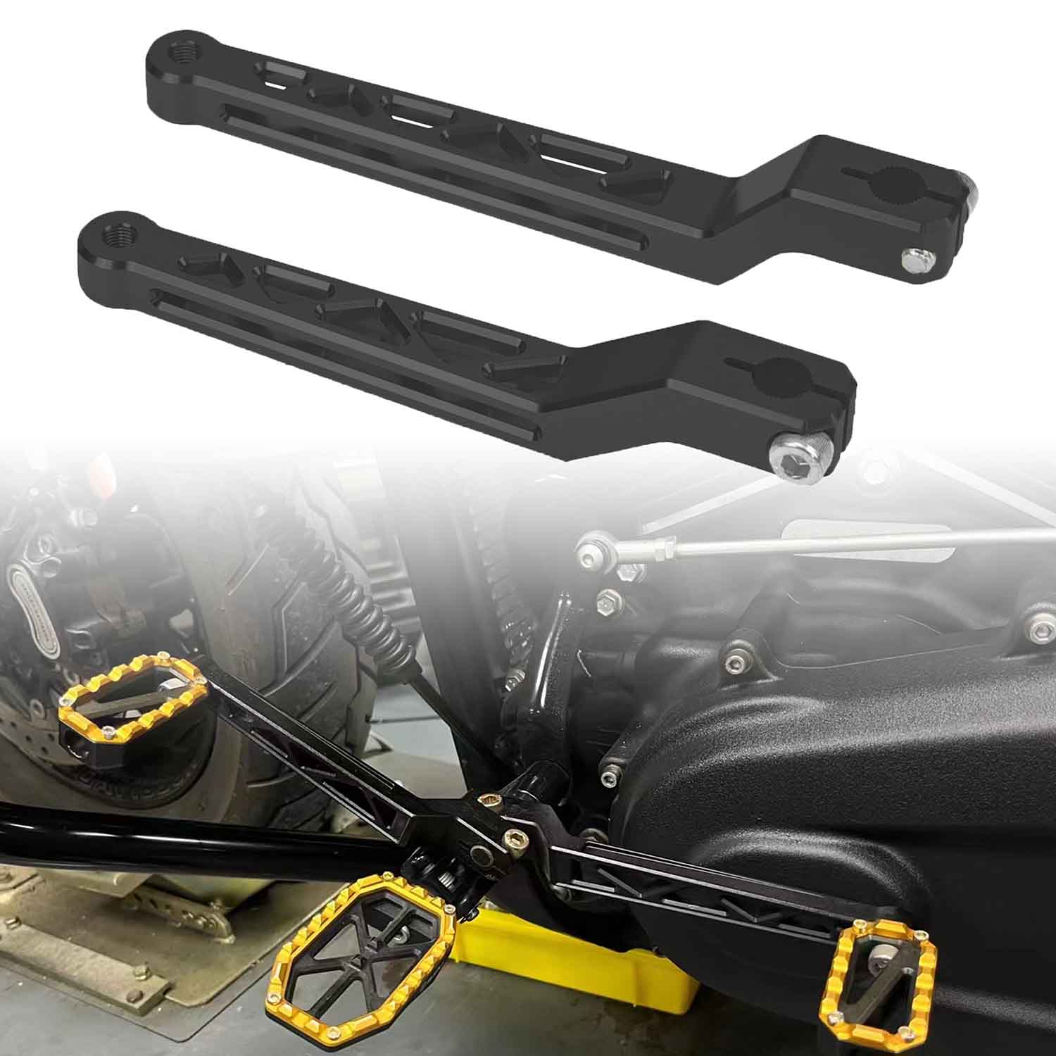 Gear Shift Lever Aluminium Alloy | Harley Front-Control Road Glide Street Glide Road King and CVO Models