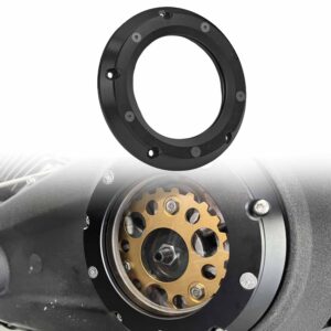 Transparent Derby Cover / Pressure Plate | Harley M8 Engine 2017-after Touring Model, 2020-after Softail Model