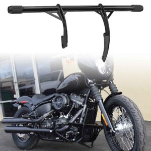 Crash Bar Engine Guard | TIG Welded Steel Highway Bar | Harley Softail Models Without Forward Controls Footpegs