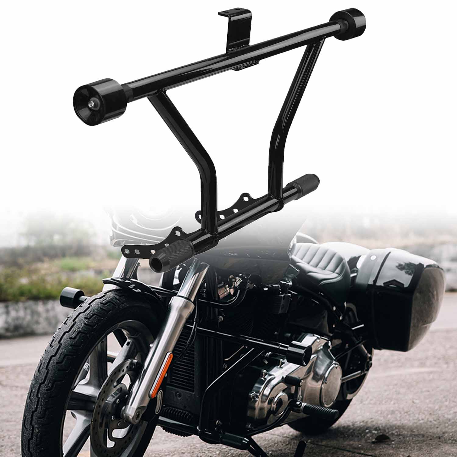 Racing Crash Bar | Highway Engine Guard | Stainless Steel | Harley 2018-after Softail Models