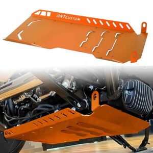 Motorcycle Skid Plate Lower Engine Chassis Protection Guard | Harley 2018-2024 Softail Low Rider Street Bob Breakout Fat Bob Fat Bob Fat Boy Heritage Classic