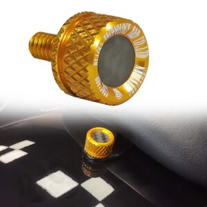 Harley Davidson Rear Seat Bolt | Aluminum Alloy Carbon Fiber | 1996-2023 Touring Softail