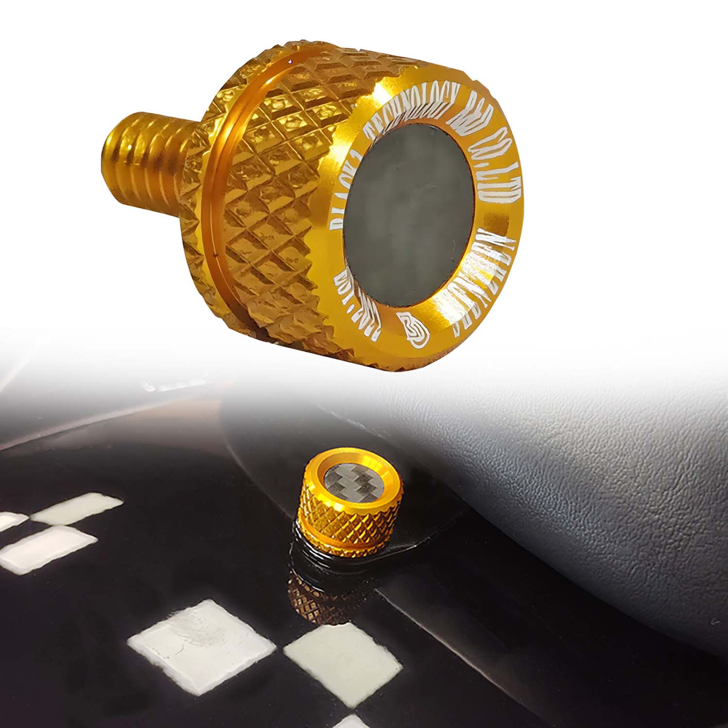 Harley Davidson Rear Seat Bolt | Aluminum Alloy Carbon Fiber | 1996-2023 Touring Softail