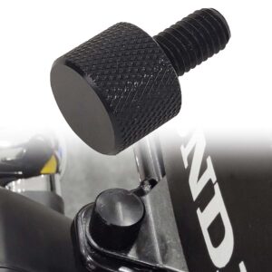 Motorcycle Knurled Fender Rear Seat Bolt | Aluminium Alloy | Honda Cross Cub 110/CC110