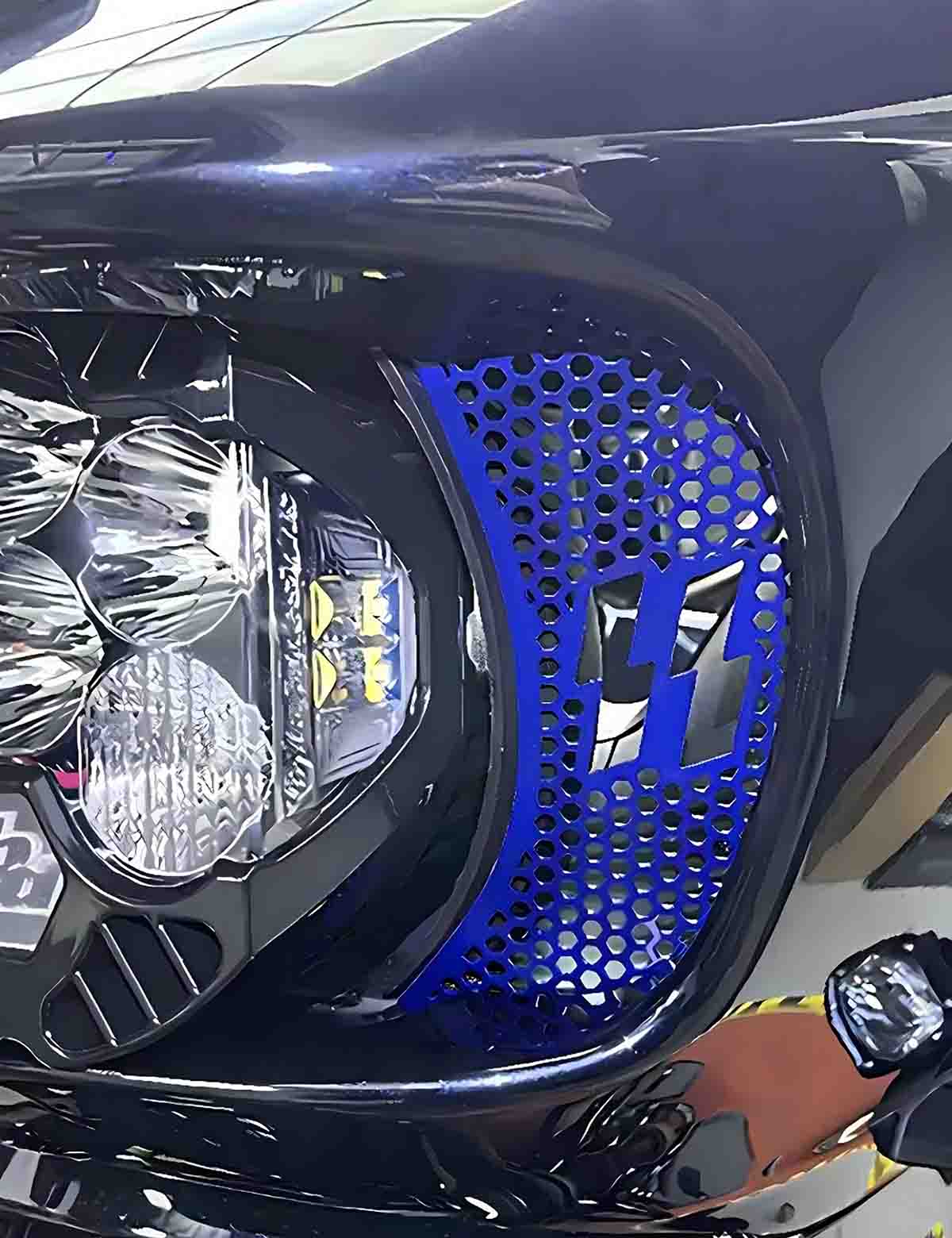 Motorcycle Fairing Mesh Grill Side Vent Screen | Harley 2015-2025 Road Glide CVO Road Glide Ultra - Image 6