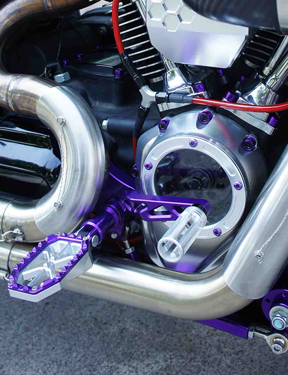 Motorcycle Gear Shifter Lever Pedal Aluminum Alloy | 2008-after Harley Sportster Softail Touring All Models - Image 2