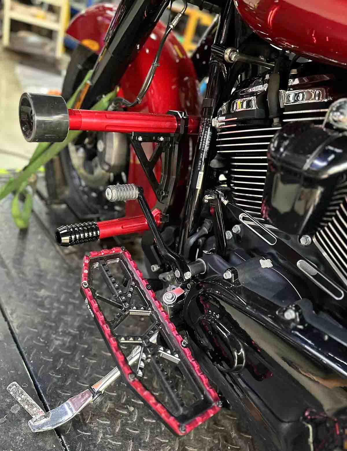 Racing Front Rear Crash Bar | Highway Engine Guard | Harley 2009-after Touring Models - Image 4
