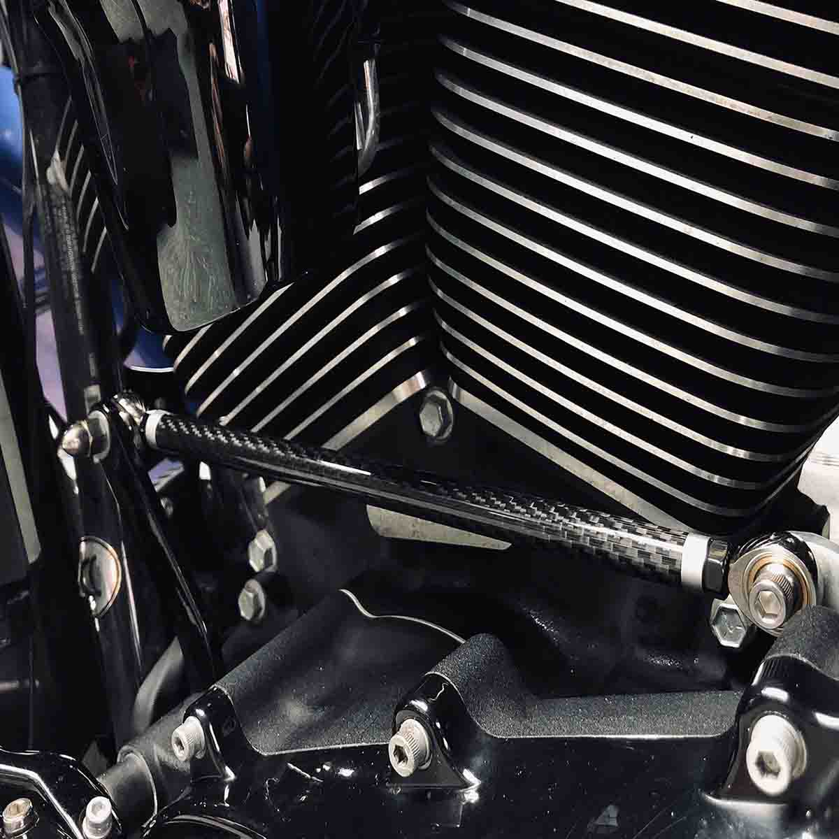Carbon Fiber Motorcycle Shift Linkage | Harley 1993-2025 Touring, 2018-2025 Softail - Image 6