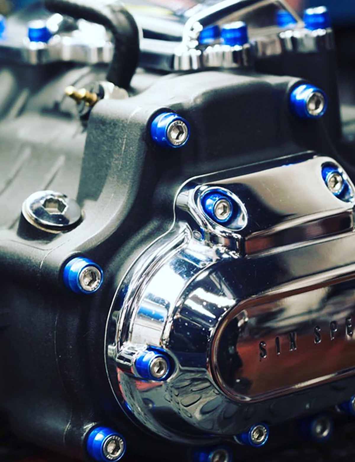 79PCS Engine Dress Up Bolts Kit with Colored Caps | Stainless Steel | Harley 2017-after Touring, 2018-after Softail Models - Image 12
