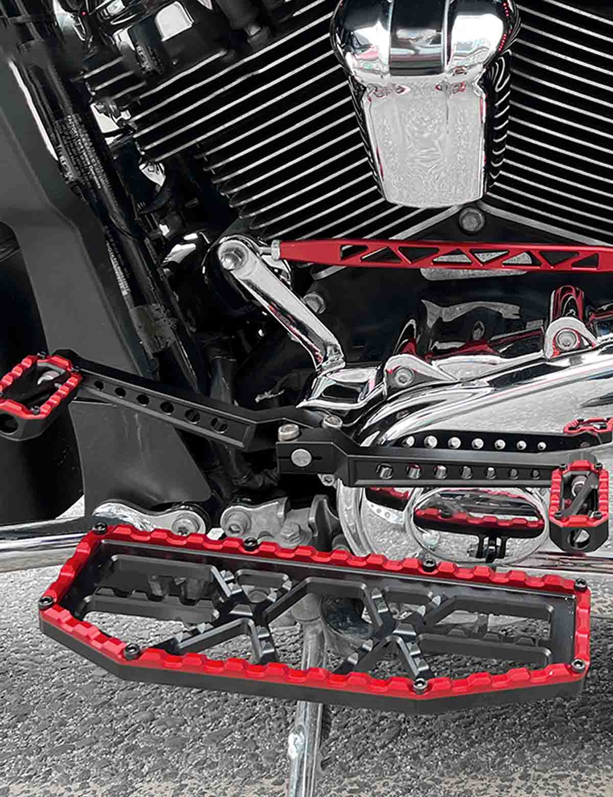 Gear Shift Lever Aluminium Alloy | Harley Front-Control Road Glide Street Glide Road King and CVO Models - Image 6