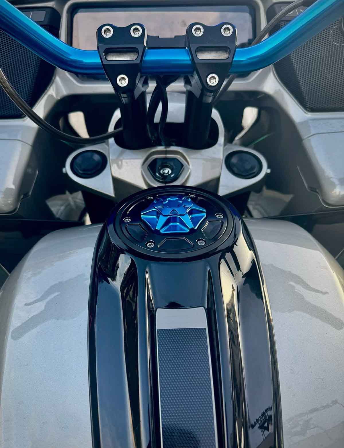 Lockable Gas Fuel Tank Cap | Aluminum Alloy | Harley 2023-2025 Touring Road Glide Street Glide CVO Road Glide ST - Image 7