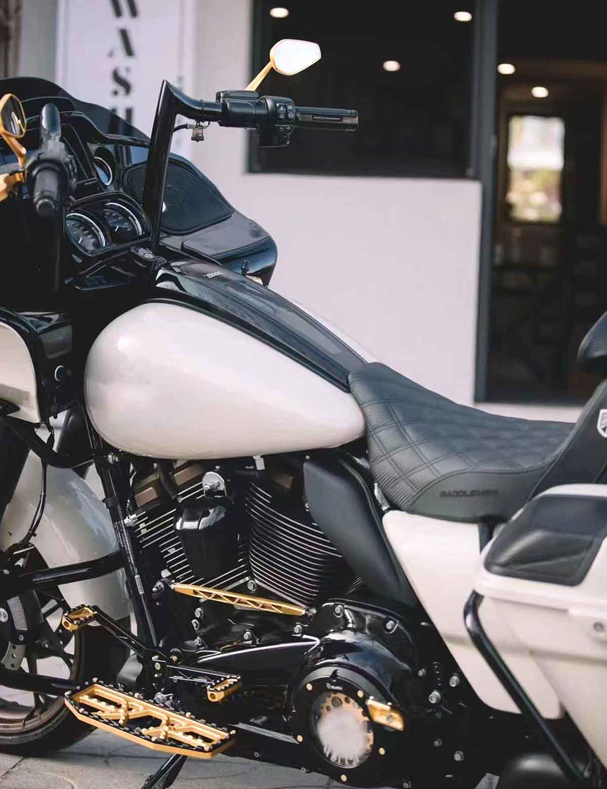Gear Shift Lever Aluminium Alloy | Harley Front-Control Road Glide Street Glide Road King and CVO Models - Image 7