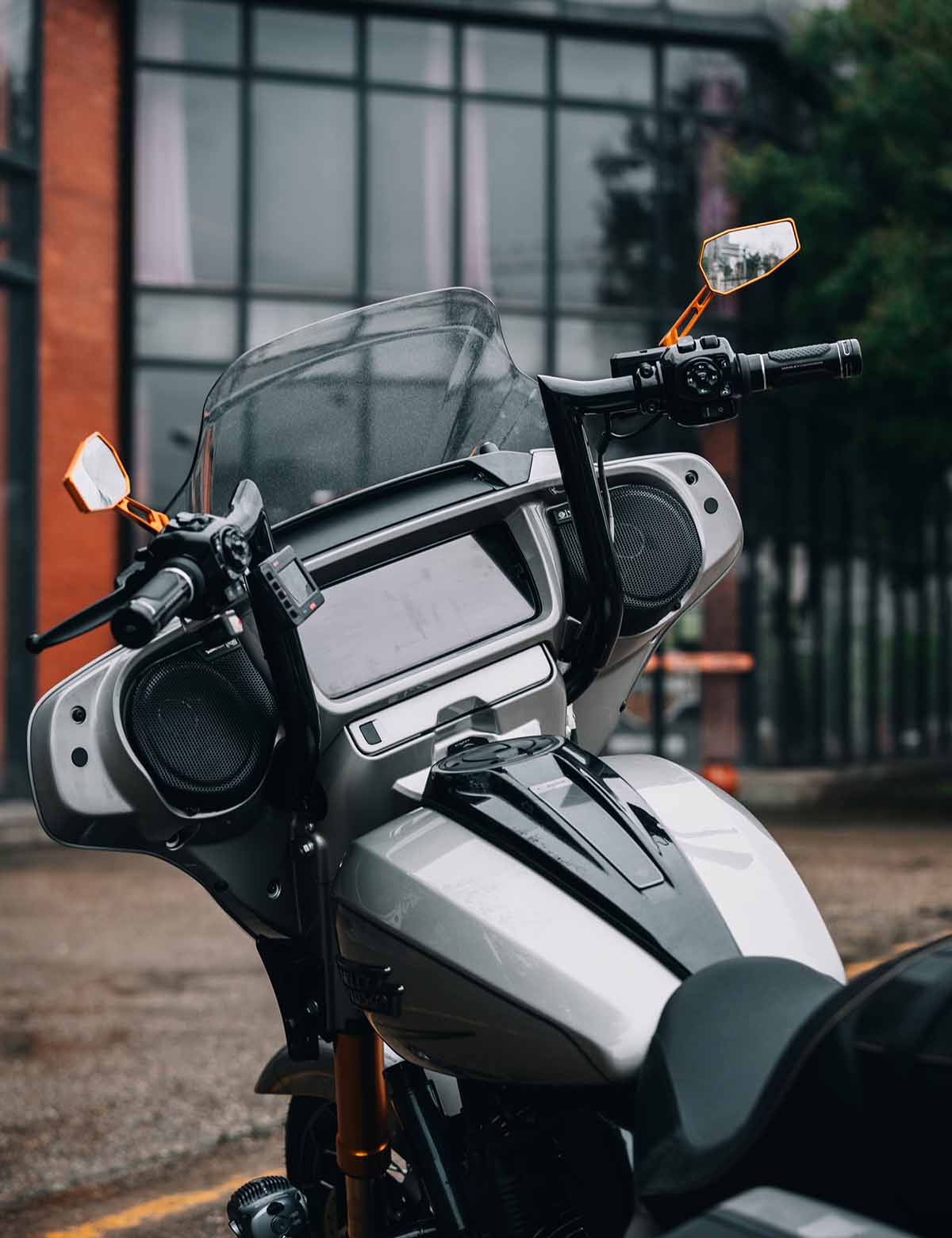 Motorcycle Rear View Mirror Carbon Fiber | Aluminum |120° Adjustable Lightweight | Harley Davidson Universal Model - Image 8