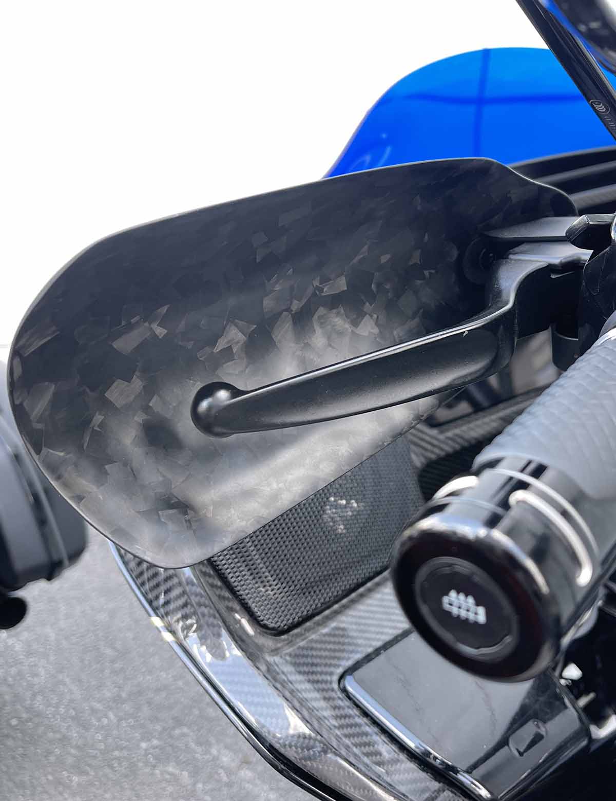 Carbon Fiber Handguards | Harley 2017-2023 Street Glide Road Glide Road King, 2024-after 117 Street Glide/Road Glide, 121CVO/ 121ST, 2018-2024 Softail - Image 13