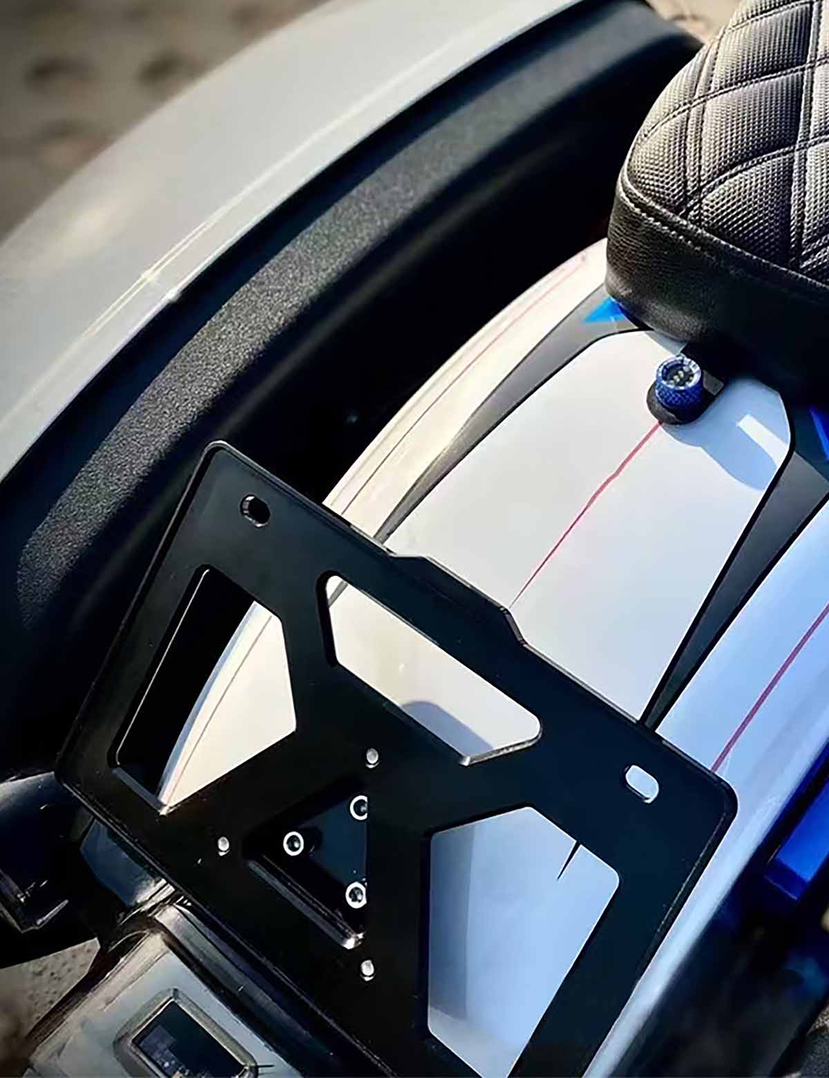 Rear License Plate Bracket | Aluminum Alloy | Harley 2018-after Low Rider/S, 2022-after Low Rider ST - Image 5