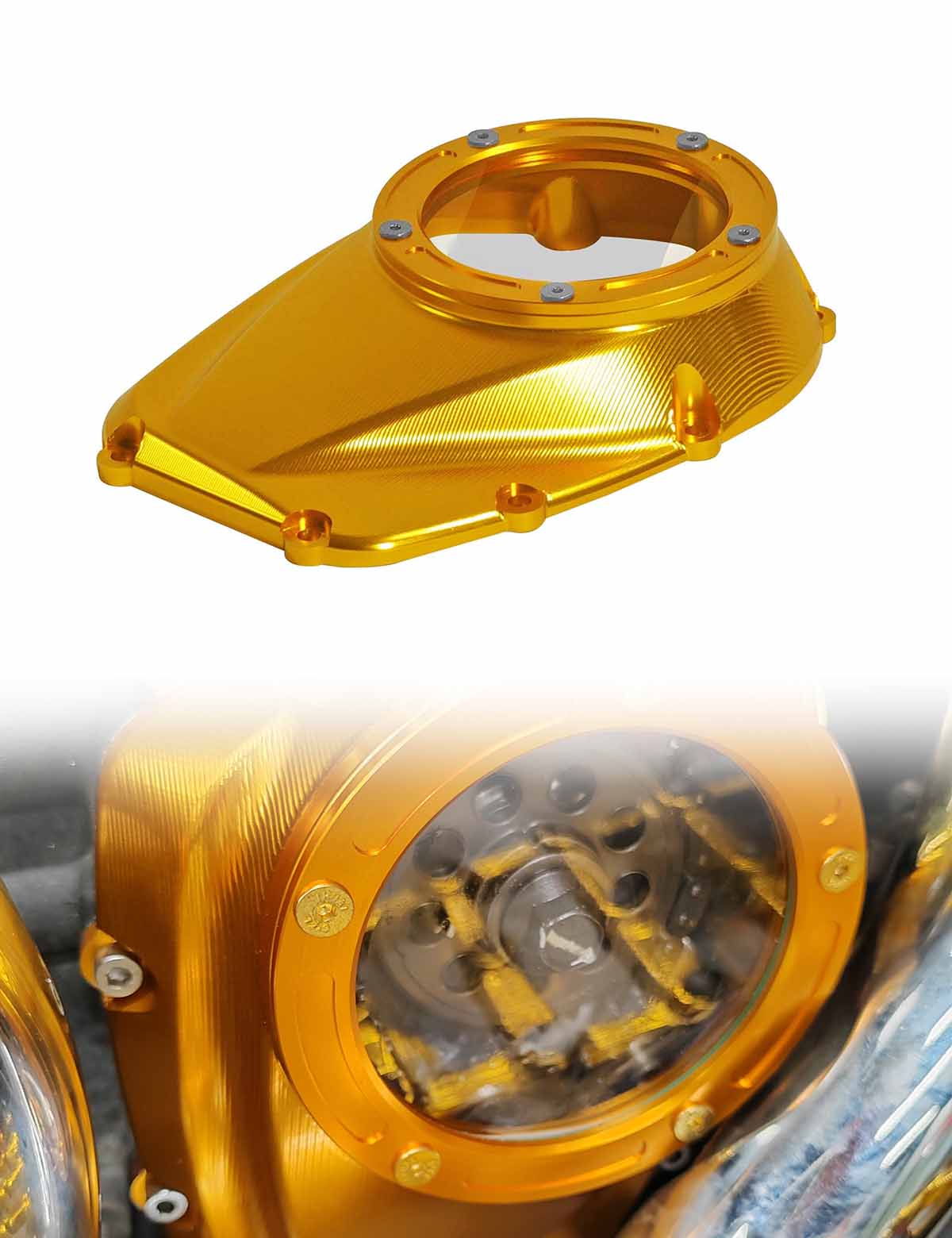 Transparent Camshaft Cover | 2017-2023 Harley M8 Engine All Models - Image 5