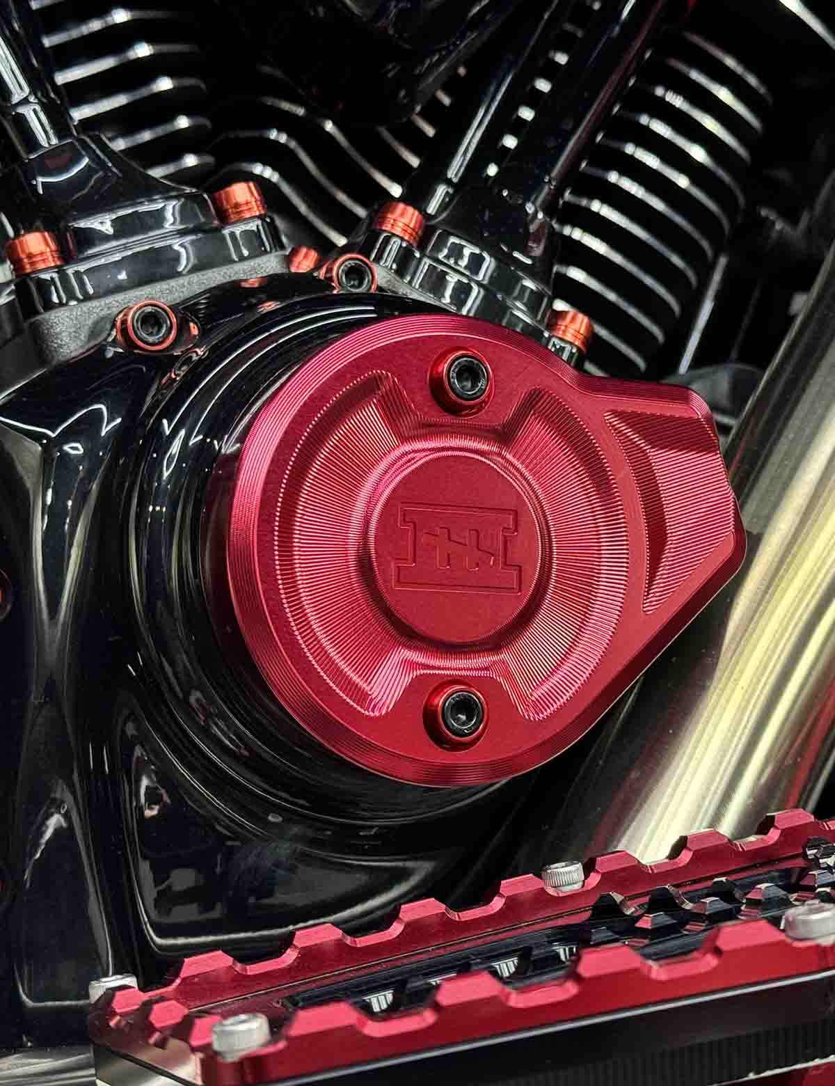 Camshaft Cover | Aluminum Alloy | 2023-after 121 CVO, 2024-after 117 Road Glide Street Glide, 2025-after Softail Models - Image 3