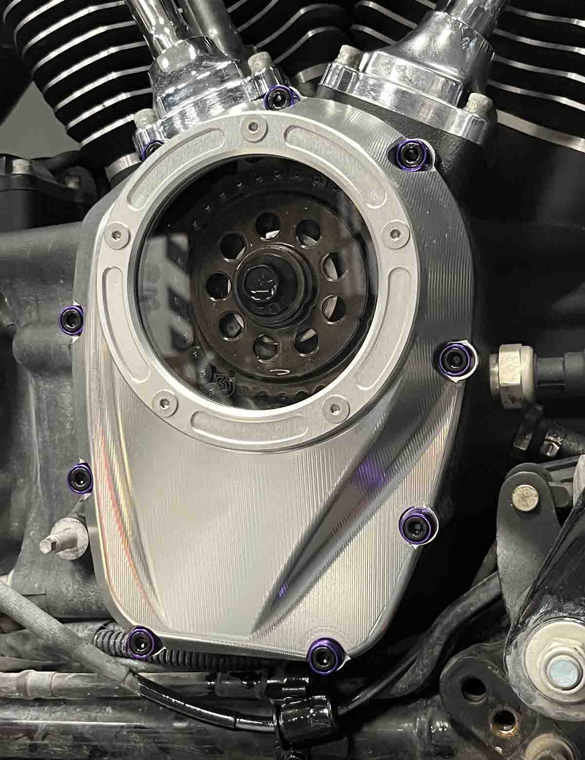 Transparent Camshaft Cover | 2017-2023 Harley M8 Engine All Models - Image 6
