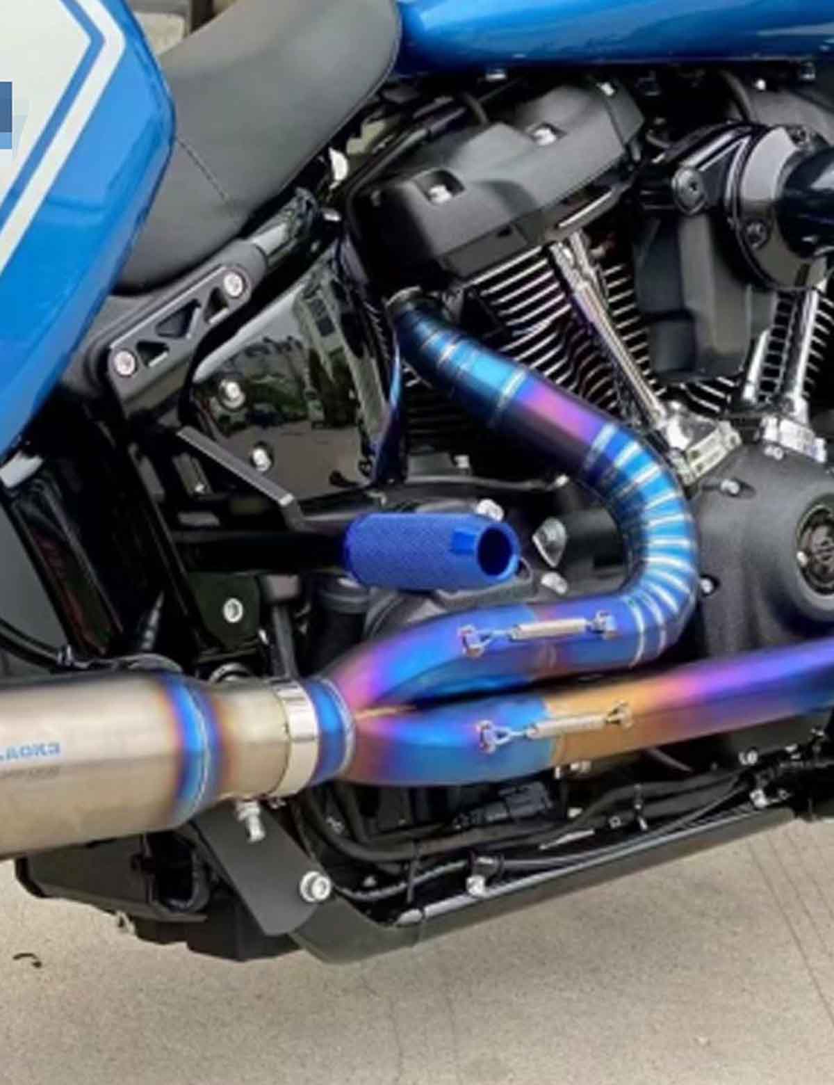 Racing Rear Crash Bar | Highway Engine Guard | 6061-T6 Aluminum Alloy | Harley 2018-after Softail Models - Image 4