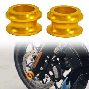 Front Wheel Axle Nut Decorative Cover Caps | Aluminum Alloy | Harley 2008-after Touring, Softail