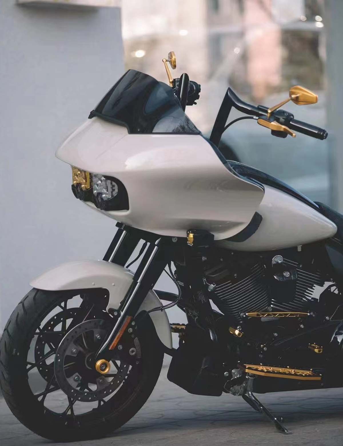 Front Wheel Axle Nut Decorative Cover Caps | Aluminum Alloy | Harley 2008-after Touring, Softail - Image 5