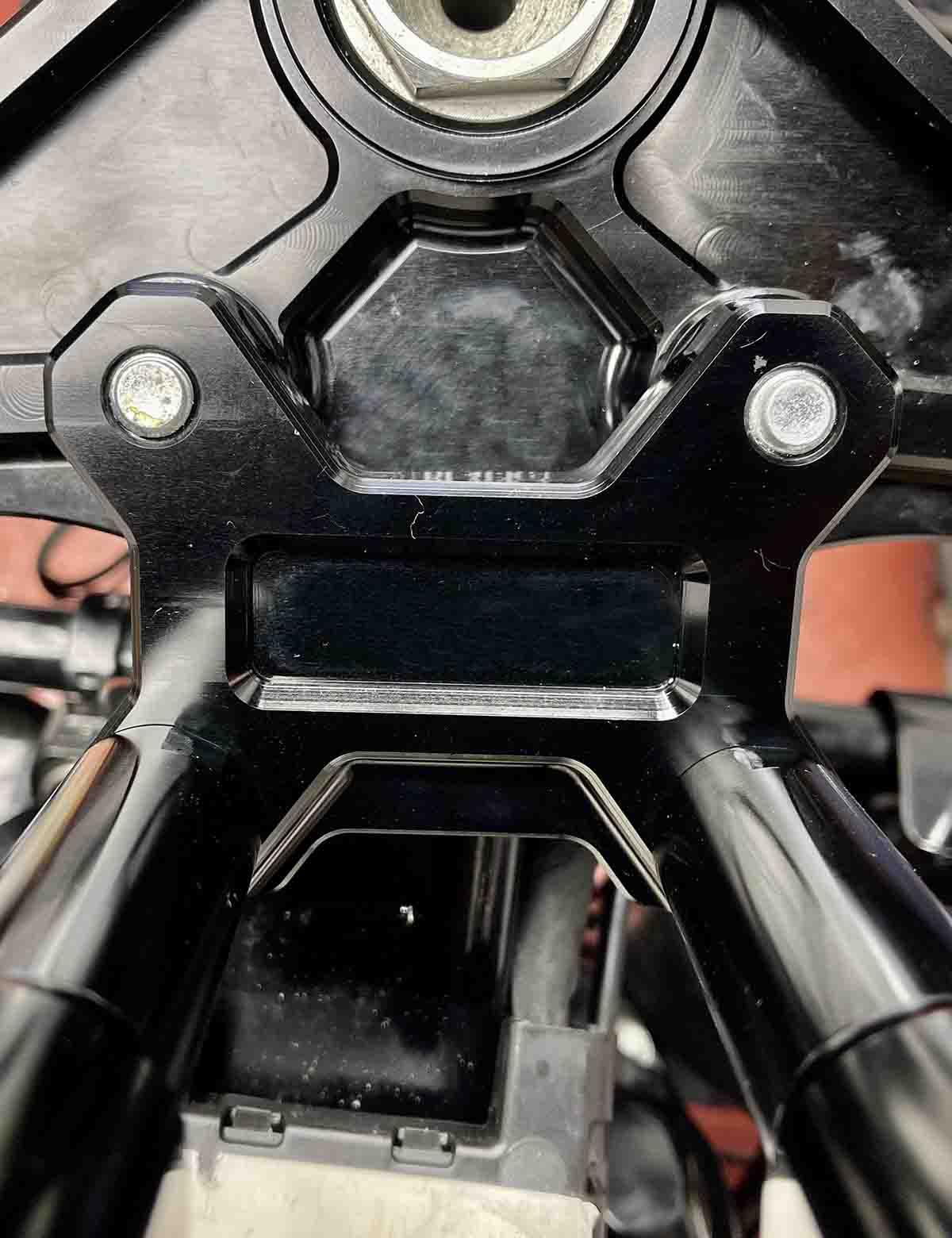 2" Pullback 1" Rise Handlebar Pullback Riser Clamp T-Bar Riser Adapter | Harley Touring Road Glide Street Glide Softail Models - Image 7