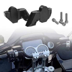 2" Motorcycle Handlebar Pullback Risers | CNC 6061-T6 Aluminum Alloy | Harley Sportster S 1250