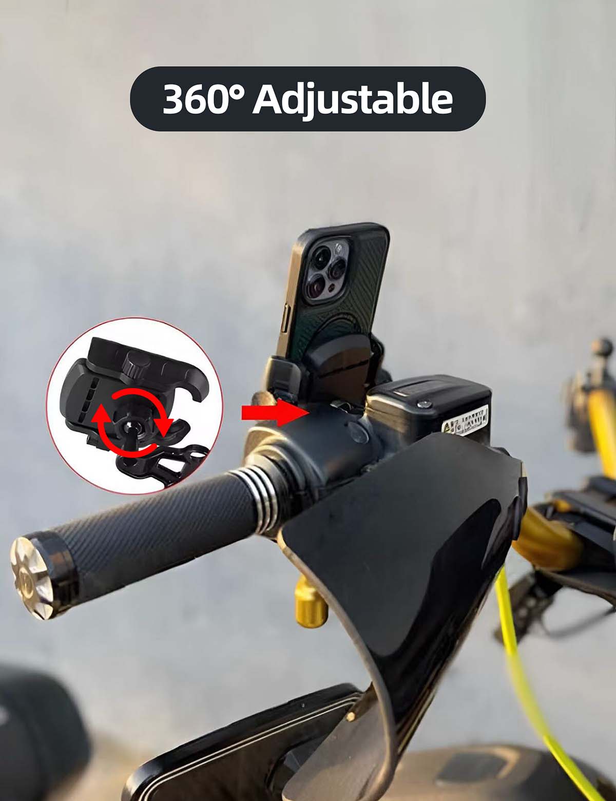 Motorcycle Phone Holder Mount | 2021-2025 Harley Pan America Sportster S Nightster RA1250S RH1250S RH975 - Image 3