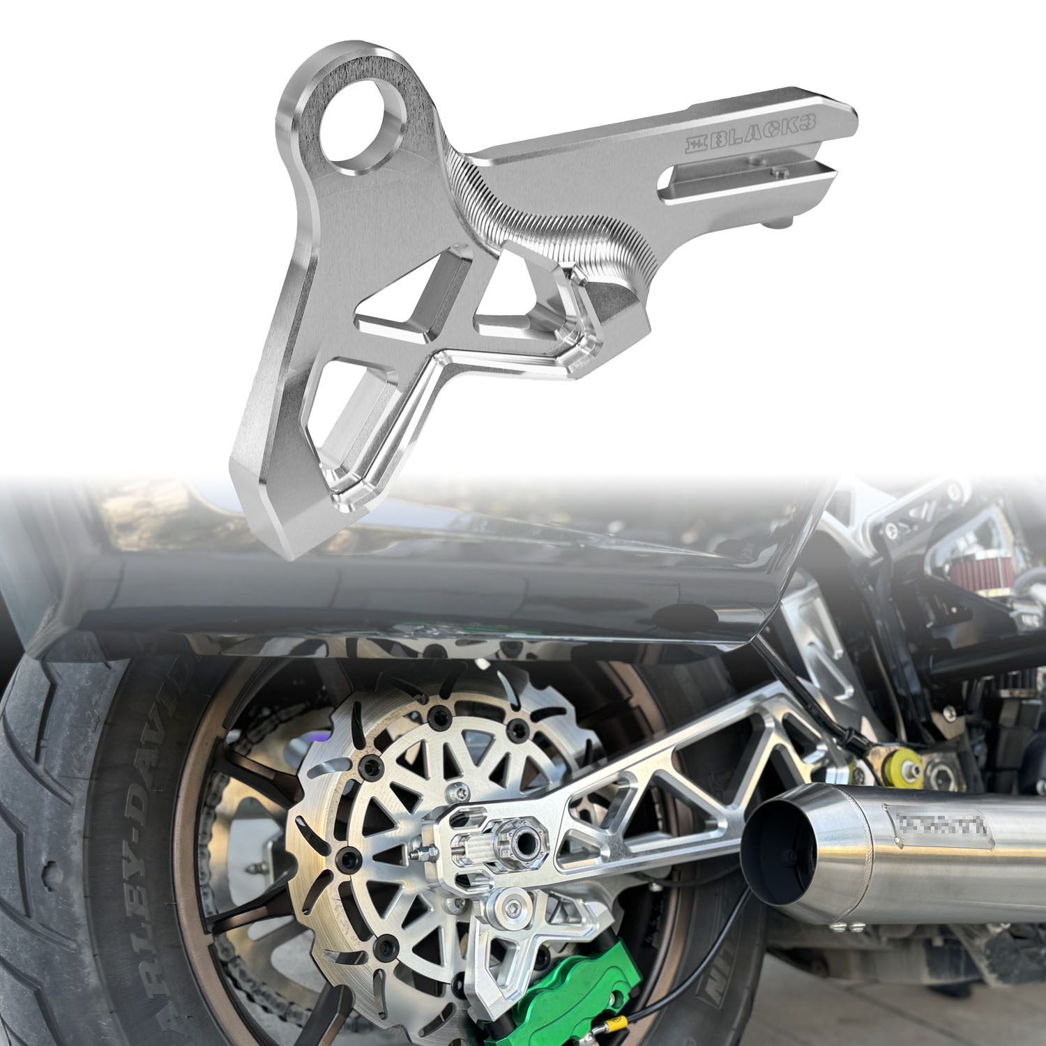 108mm Rear Radial Brake Caliper Mounts | Harley Davidson 2018-after Softail