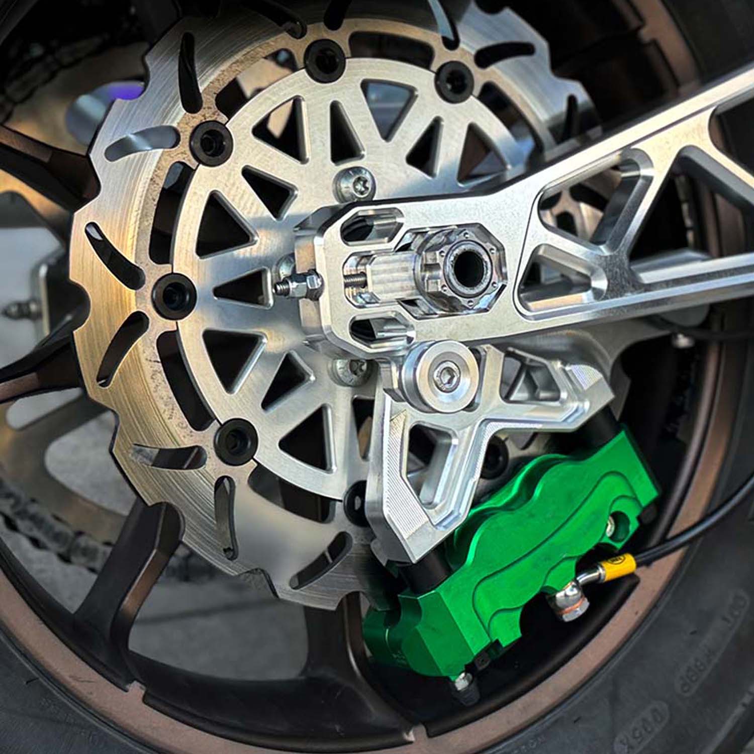 108mm Rear Radial Brake Caliper Mounts | Harley Davidson 2018-after Softail - Image 3