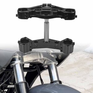 Triple Tree Clamp Bar Riser, Triple Clamp Set | 2000-after Harley Touring Models for 23" Wheel 6-Degree & 49mm Conventional Front Fork