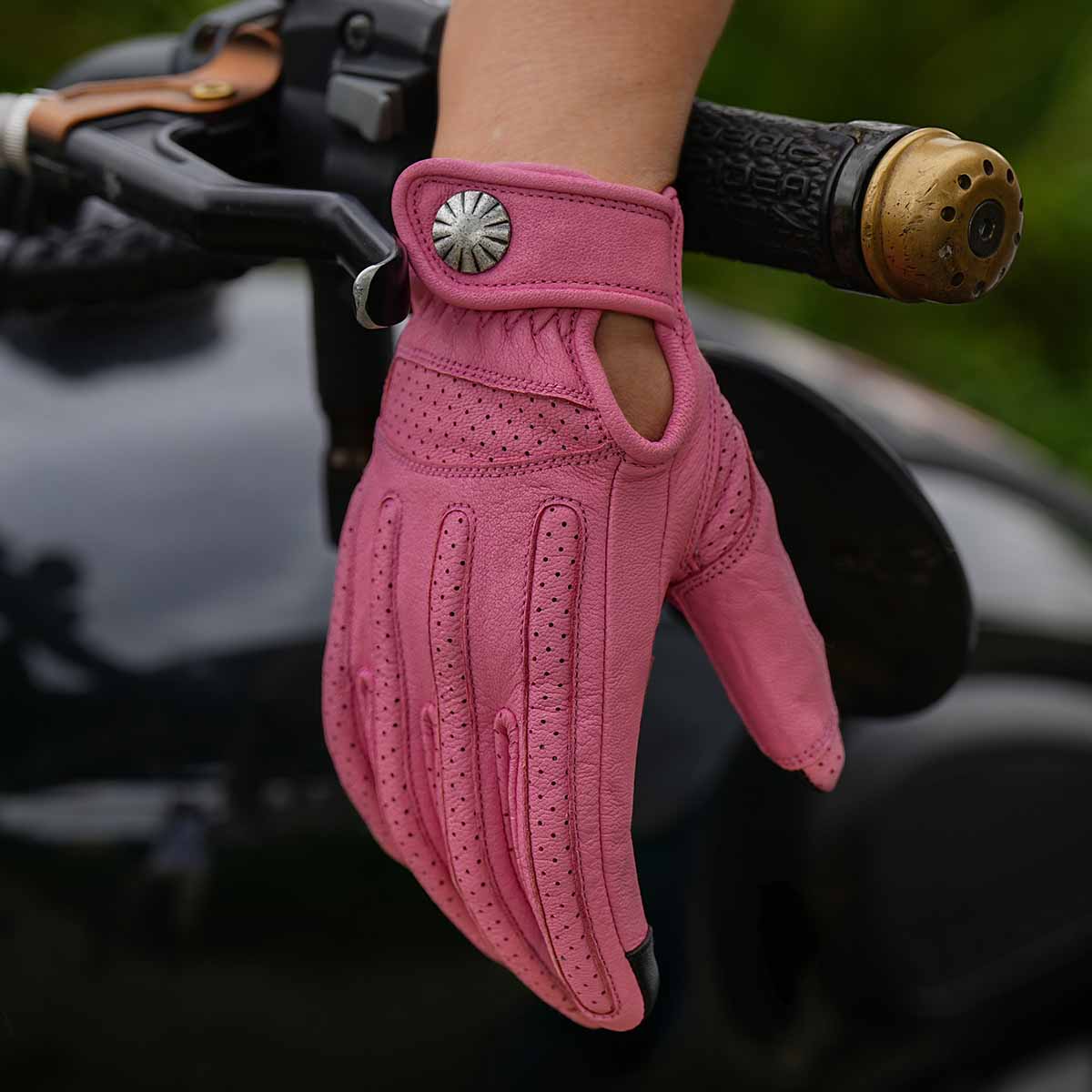 Premium Sheepskin Motorcycle Gloves | All Season Breathable Touchscreen - Image 7
