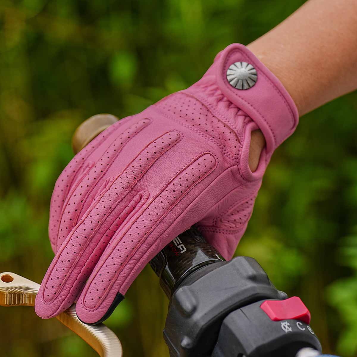 Premium Sheepskin Motorcycle Gloves | All Season Breathable Touchscreen - Image 8