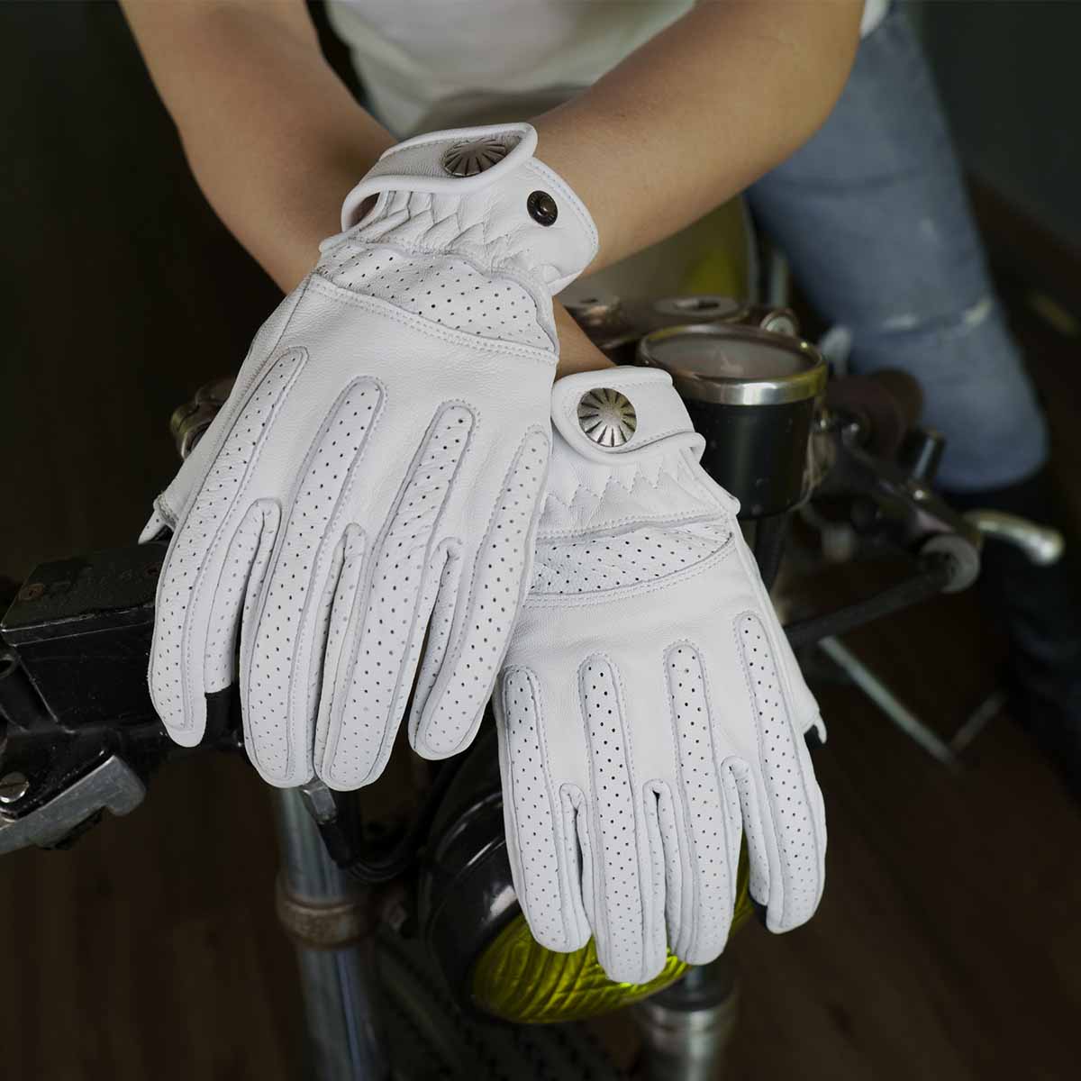 Premium Sheepskin Motorcycle Gloves | All Season Breathable Touchscreen - Image 9