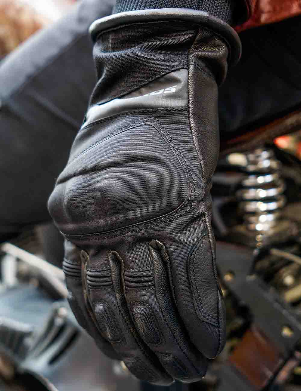 Winter Waterproof Sheepskin Motorcycle Gloves | Windproof Warm Touchscreen - Image 6