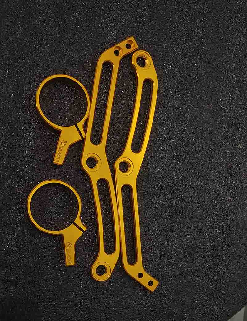Motorcycle Reservoir Shock Bracket Mount Clamps | 2014-after Harley Touring Models - Image 6
