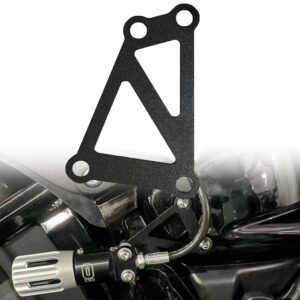 Motorcycle Reservoir Shock Bracket Mount Clamps | Harley Softail All Models