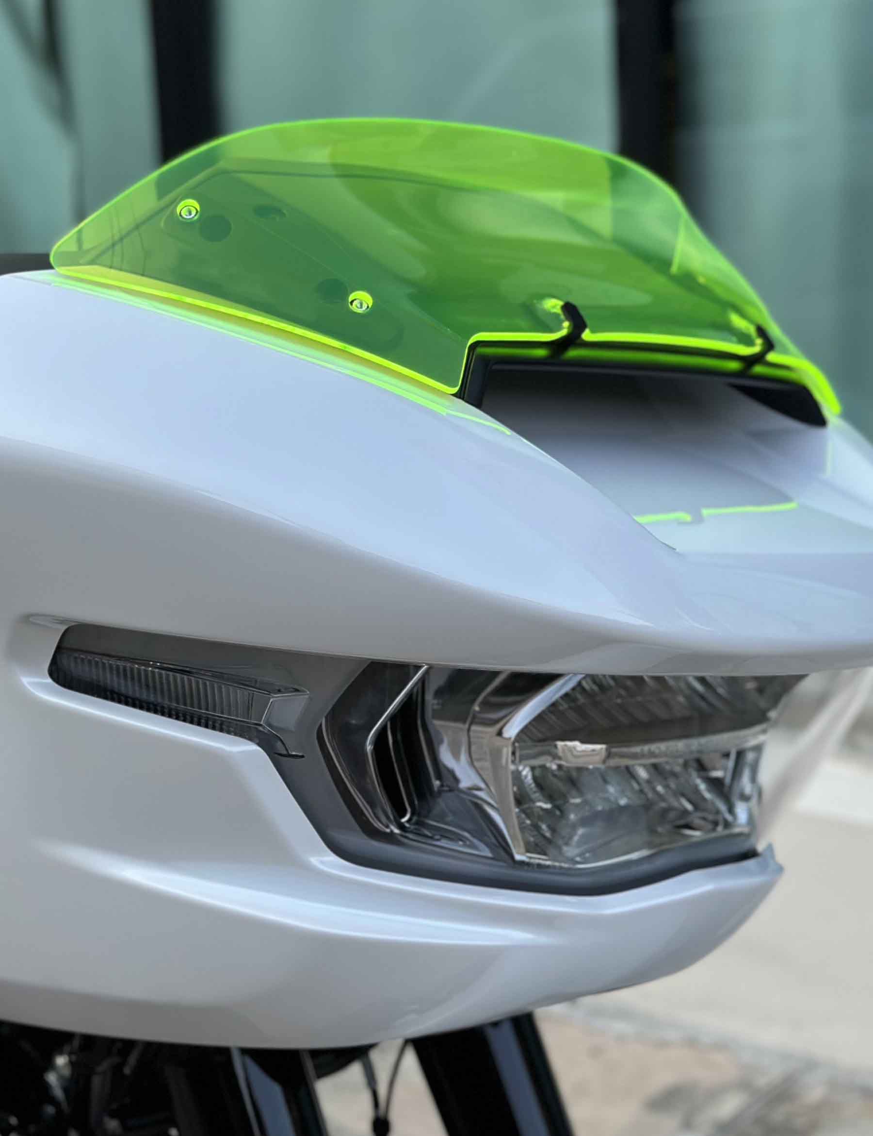 6" Motorcycle Fairing Windscreen for Harley Davidson 2024-after 117 Road Glide, 121CVO Road Glide, 121CVO Road Glide ST - Image 4
