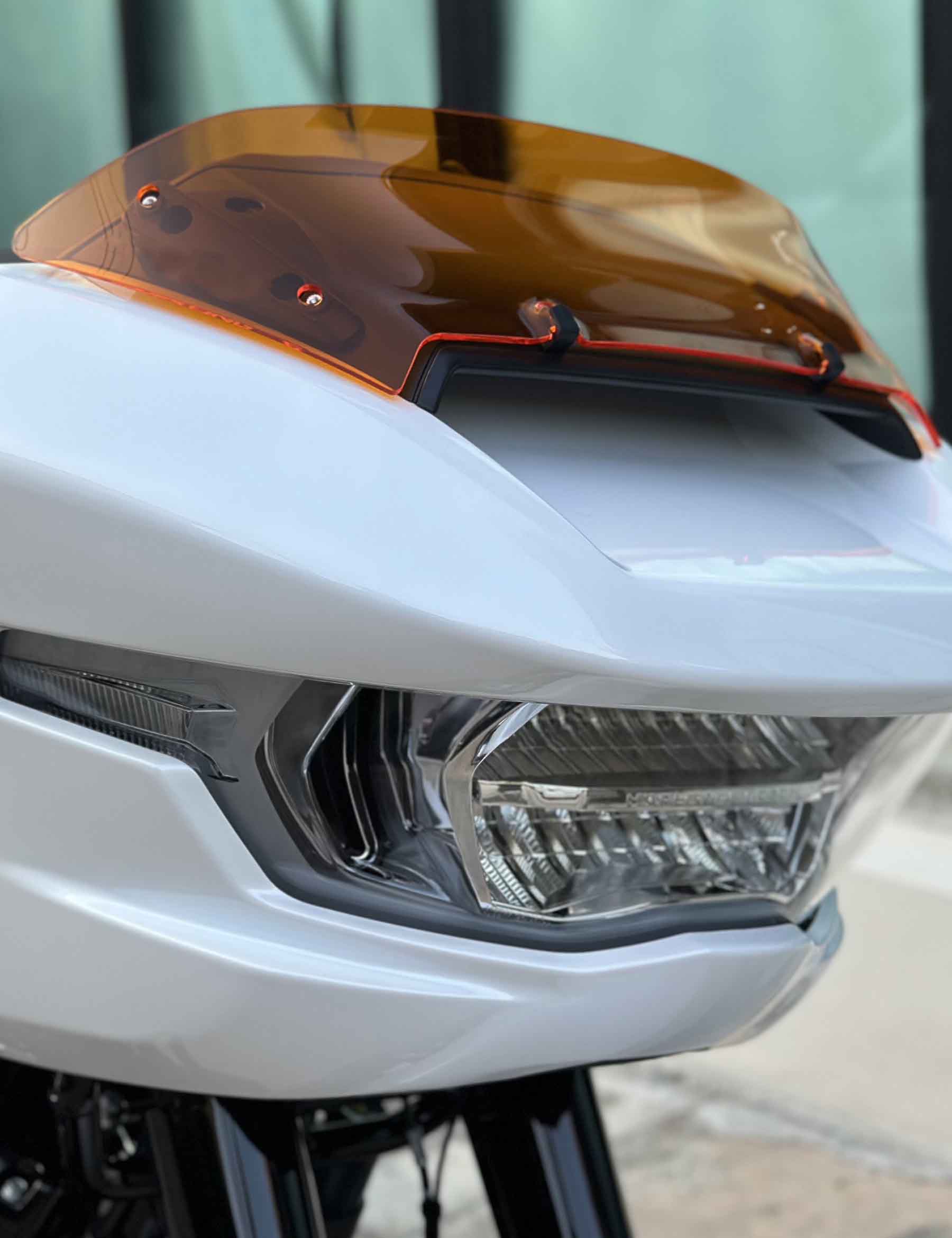 6" Motorcycle Fairing Windscreen for Harley Davidson 2024-after 117 Road Glide, 121CVO Road Glide, 121CVO Road Glide ST - Image 5