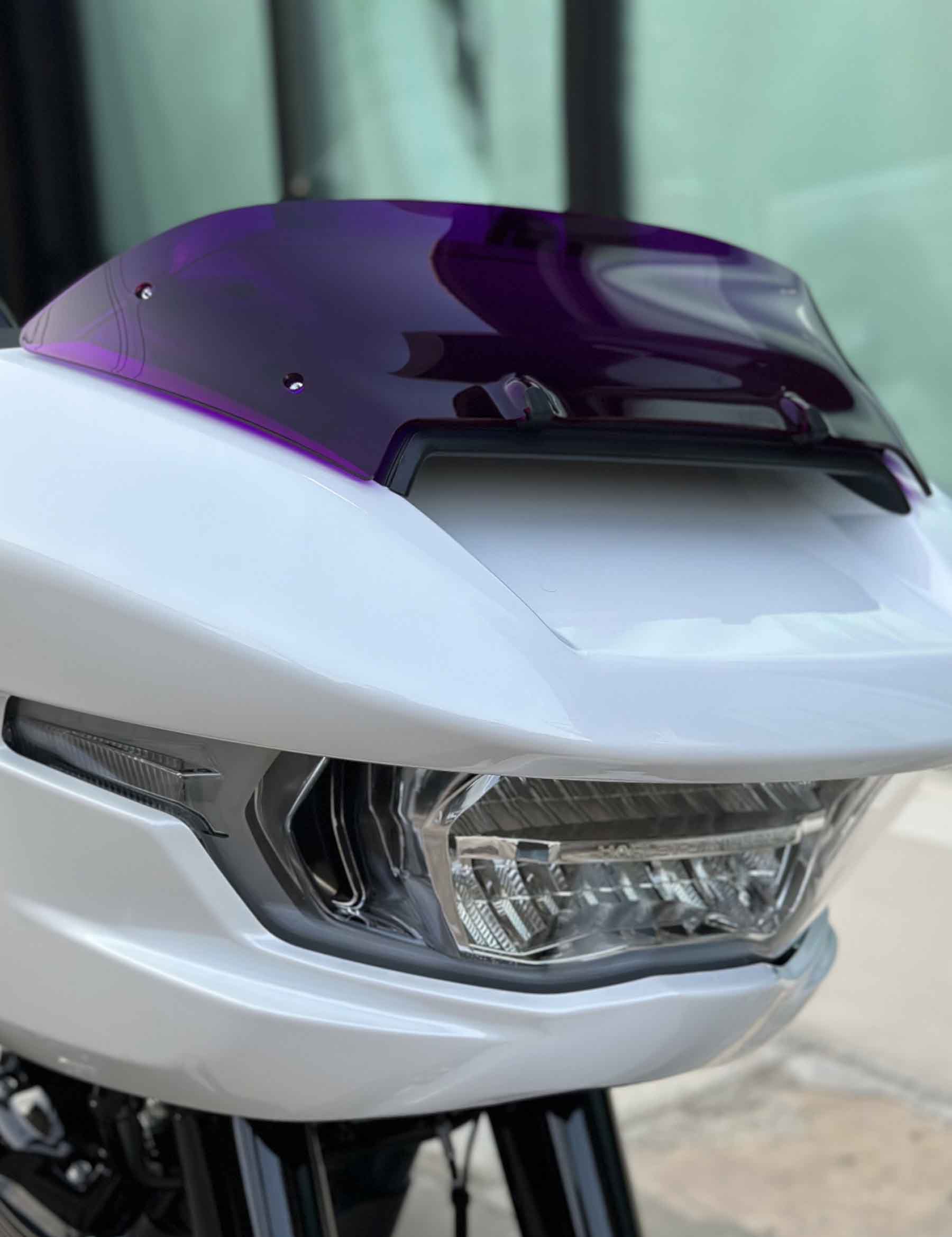 6" Motorcycle Fairing Windscreen for Harley Davidson 2024-after 117 Road Glide, 121CVO Road Glide, 121CVO Road Glide ST - Image 10